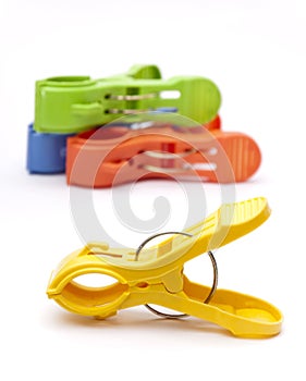 Colorful Clothes Pegs
