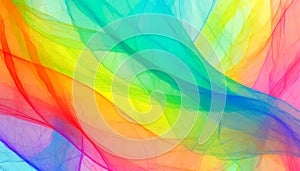 Colorful cloths in rainbow colors as a background