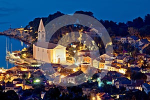 Colorful coastal town of Veli Losinj