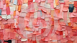 Colorful Collage Art: Peel Wallpaper By Joanne Ivanova photo
