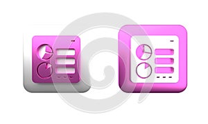 Colorful Computer api interface icon isolated on white background. Application programming interface API technology