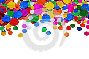 Colorful confetti