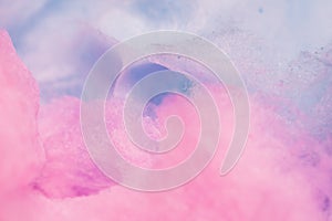 Colorful cotton candy floss for background.