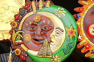 Colorful craftsmanship in tajin veracruz, mexico I photo