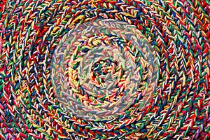 Colorful crochet texture, pattern