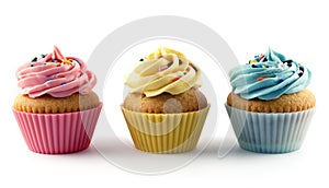 Colorful Cupcakes