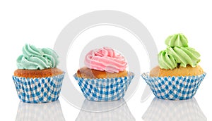 Colorful cupcakes