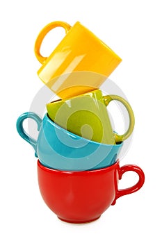 Colorful cups