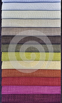 Colorful Curtain Fabric Samples
