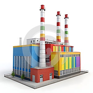 Colorful 3D Factory photo