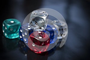 Colorful D6 Dice