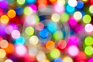 Colorful Defocused lights