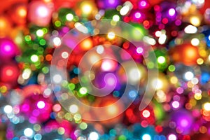 Colorful Defocused lights