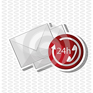 Colorful delivery design, vector illustration