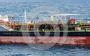 Colorful Details on Tanker