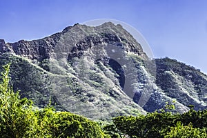 Colorful Diamond Head Waikiki Beach Honolulu Hawaii