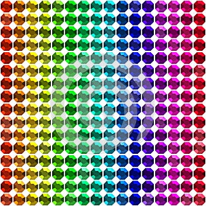 Colorful Diamonds pattern background