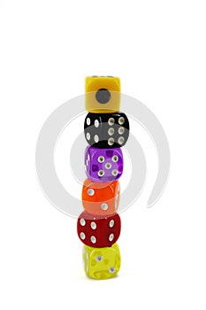 Colorful Dice Set