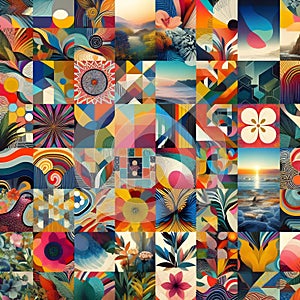 A colorful digital artwork.