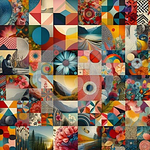 A colorful digital artwork.