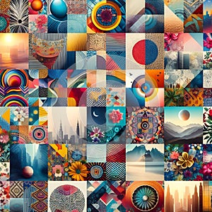 A colorful digital artwork.