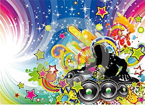 Colorful Discoteque Flyer