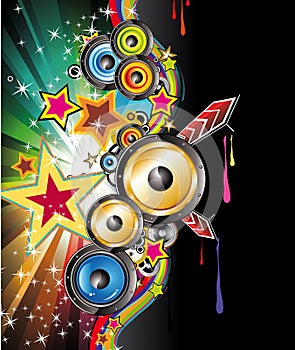 Colorful Discoteque Flyer