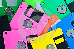 Colorful Diskettes