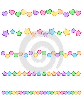 Colorful Divider border