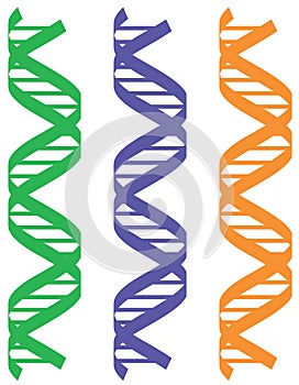 Colorful DNA Patterns