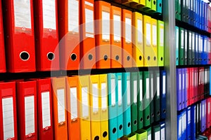 Colorful Document Archive photo