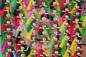 Colorful dolls