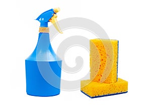 Colorful domestic objects for cleaning