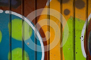 Colorful door photo