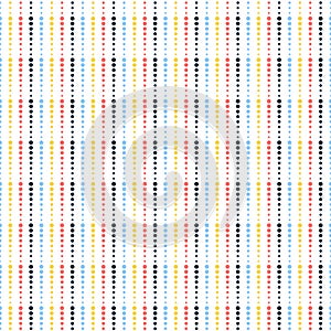 Colorful Dot Seamless Pattern