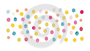 Colorful Dots Pattern Vector Background, vector design Generative AI