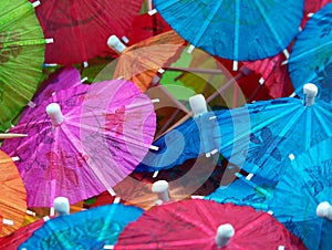 Colorful Drink Umbrellas