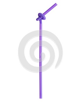 Colorful drinking straws