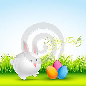 Colorful easter design