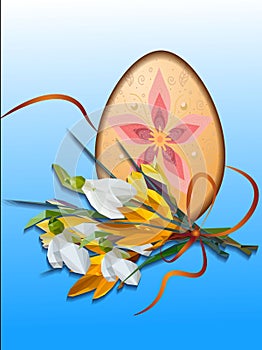 colorful easter eegs vector set