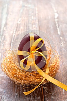 Colorful easter egg