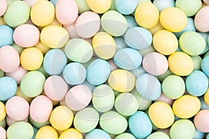 Colorful Easter egg background