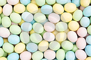 Colorful Easter egg background