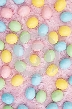 Colorful Easter egg background