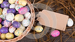 Colorful Easter Egg Candy