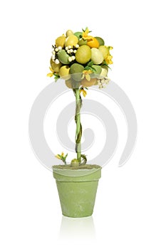 Colorful Easter Egg Tree