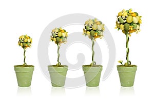 Colorful Easter Egg Tree