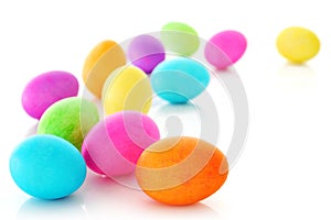 Colorful Easter eggs