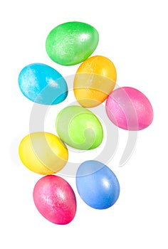 Colorful Easter eggs
