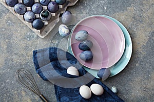 Colorful easter eggs